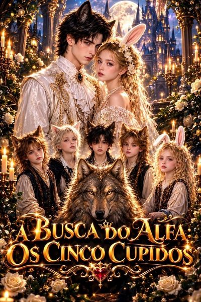 Capa da minisserie A Busca do Alfa os Cinco Cupidos