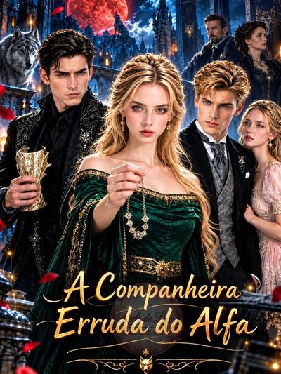 Capa da minisserie A Companheira Errada do Alfa 🤖 Feito por Ia