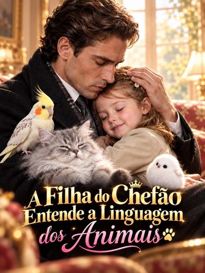Capa da minisserie A Filha do Chefão Entende a Linguagem dos Animais