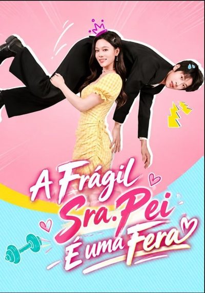 Capa da minisserie A Frágil Sra. Pei É uma Fera