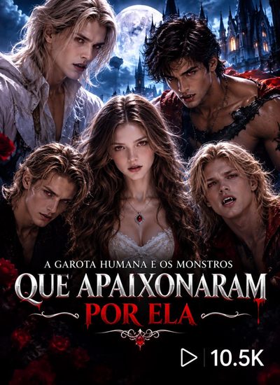 Capa da minisserie A Garota Humana e os Monstros que Apaixonaram por Ela
