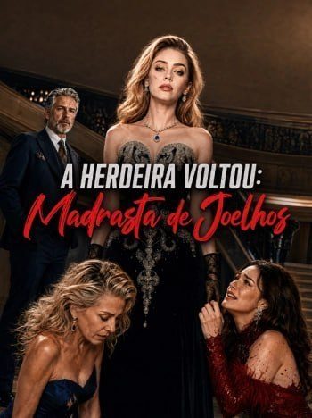 Capa da minisserie A Herdeira Voltou: Madrasta de Joelhos