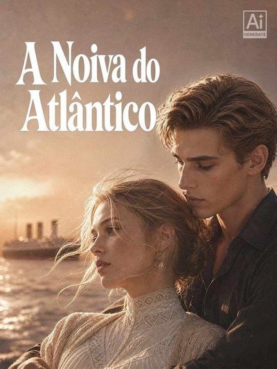 Capa da minisserie A Noiva do Atlântico