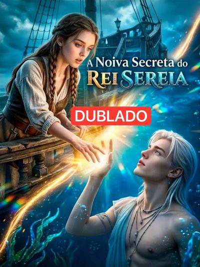Capa da minisserie A Noiva Secreta do Rei Sereia dublado