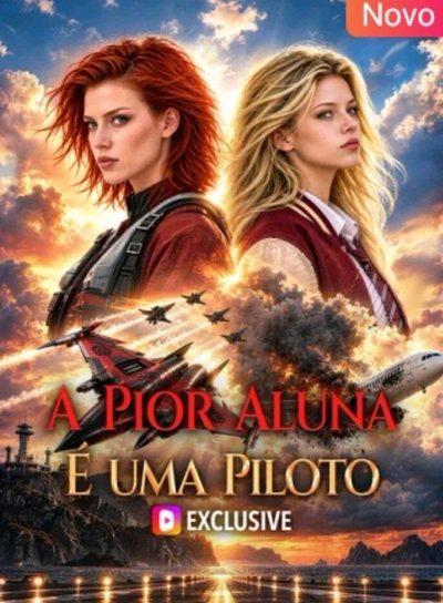 Capa da minisserie A Pior Aluna É uma Piloto