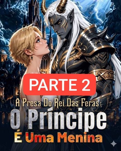 Capa da minisserie A Presa do Rei das Feras: o Príncipe É uma Menina 2