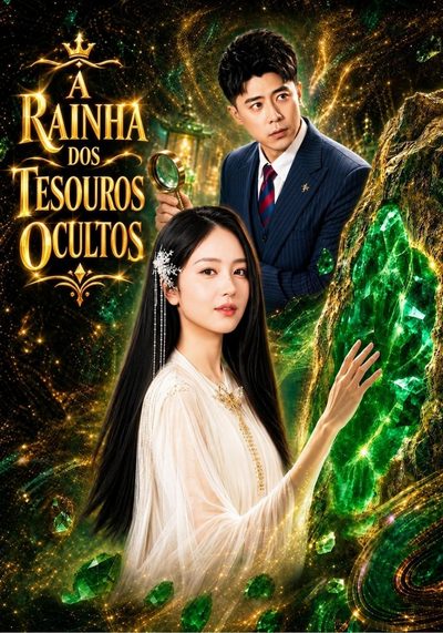 Capa da minisserie A Rainha dos Tesouros Ocultos