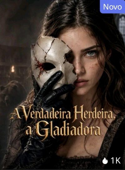 Capa da minisserie A Verdadeira Herdeira, a Gladiadora
