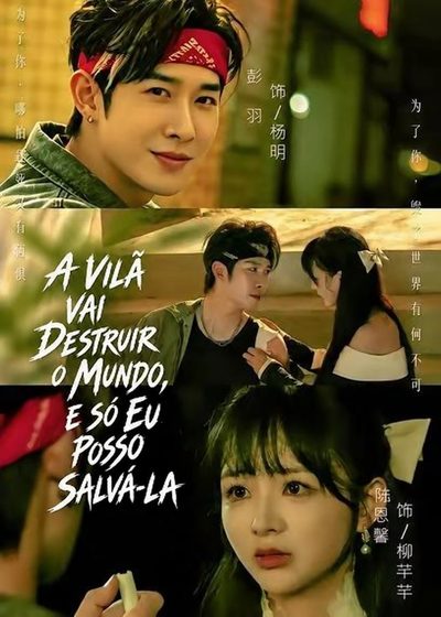 Capa da minisserie A Vilã Vai Destruir o Mundo, e Só Eu Posso Salvá-la
