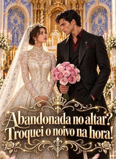Capa da minisserie Abandonada no Altar? Troquei o Noivo na Hora!