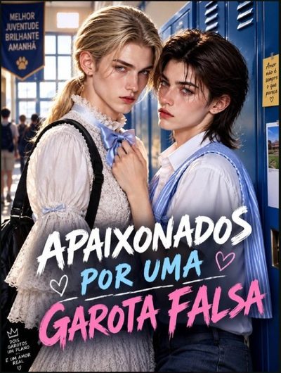 Capa da minisserie Apaixonados por uma Garota Falsa (bl)