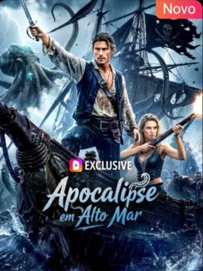 Capa da minisserie Apocalipse em Alto Mar