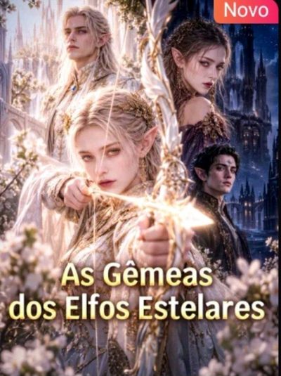 Capa da minisserie As Gêmeas dos Elfos Estelares