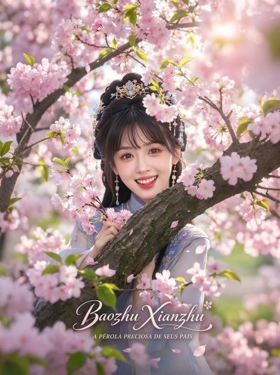 Capa da minisserie Baozhu Xianzhu, a Pérola Preciosa de Seus Pais