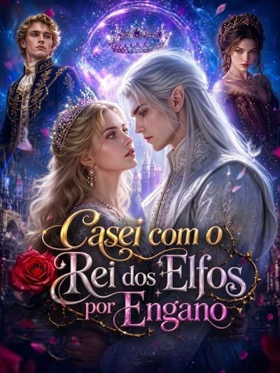 Capa da minisserie Casei com o Rei dos Elfos por Engano