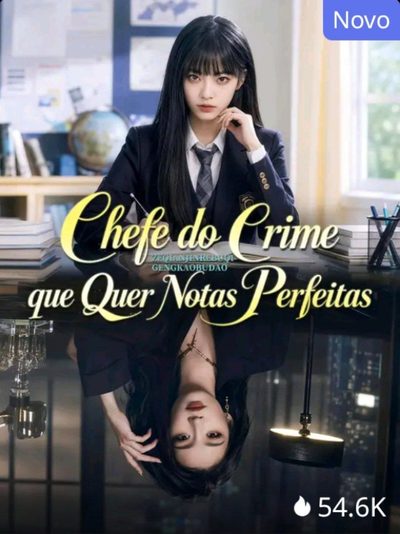 Capa da minisserie Chefe do Crime que Quer Notas Perfeitas