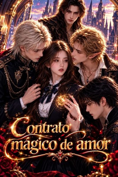 Capa da minisserie Contrato Mágico de Amor