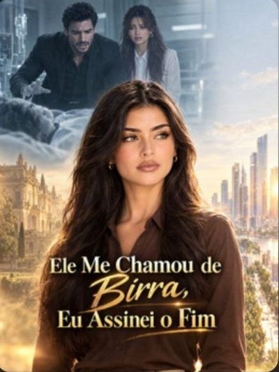 Capa da minisserie Ele Me Chamou de Birra,eu Assinei o Fim