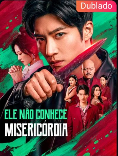 Capa da minisserie Ele Não Conhece Misericórdia dublado