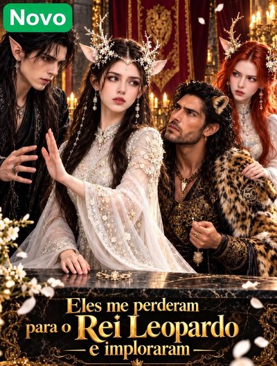 Capa da minisserie Eles Me Perderam para o Rei Leopardo e Imploram