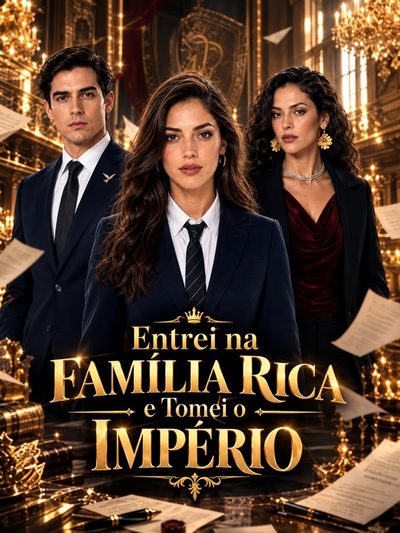 Capa da minisserie Entrei na Família Rica e Tomei o Império