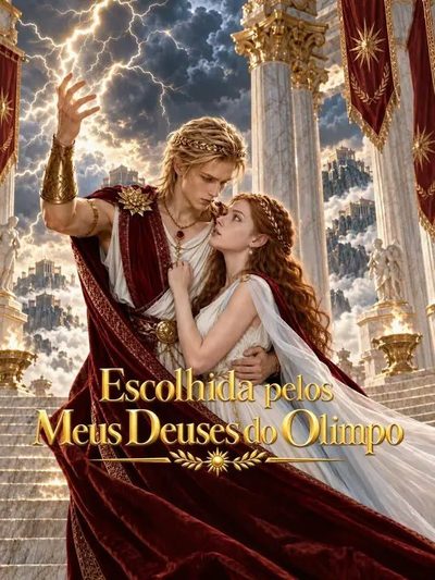 Capa da minisserie Escolhida Pelos Meus Deuses do Olimpo