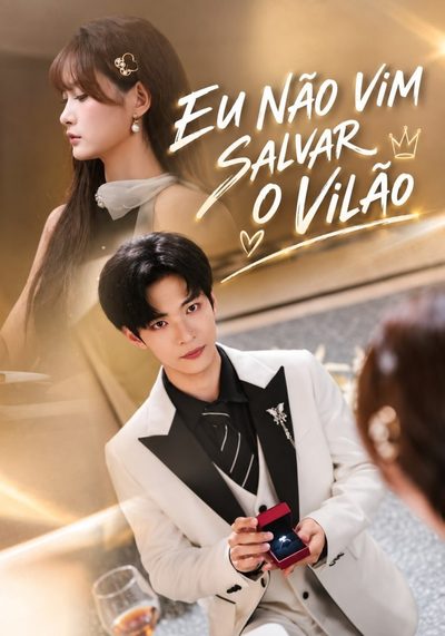 Capa da minisserie Eu Não Vim Salvar o Vilão