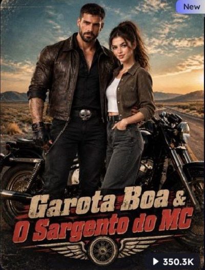 Capa da minisserie Garota Boa e o Sargento do Mc
