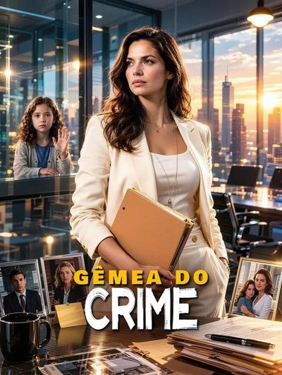 Capa da minisserie Gêmea do Crime