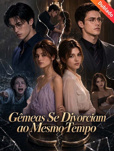 Capa da minisserie Gêmeas Se Divorciam ao Mesmo Tempo