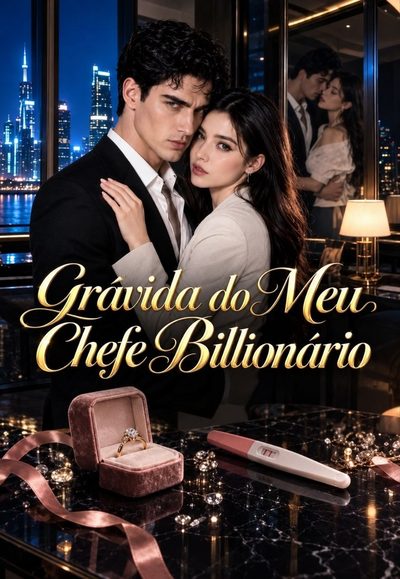 Capa da minisserie Gravida do Meu Chefe Bilionario