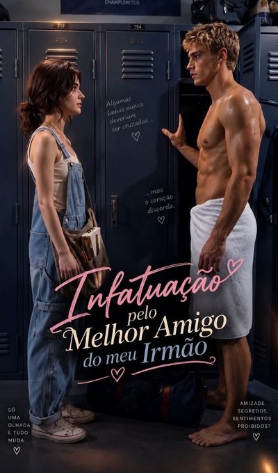 Capa da minisserie Infatuação Pelo Melhor Amigo do Meu Irmão