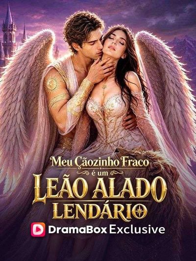 Capa da minisserie Meu Cãozinho Fraco É Um Leão Alado Lendário