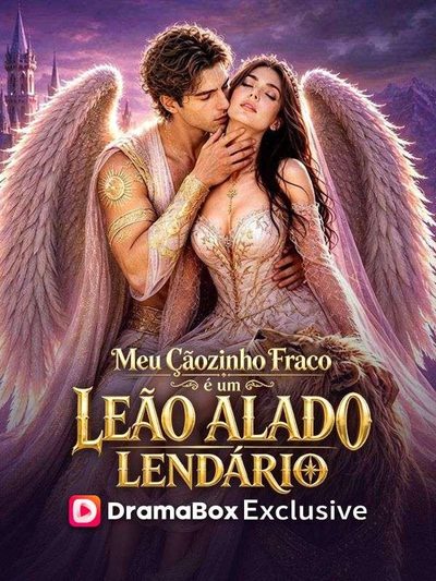 Capa da minisserie Meu Cãozinho Fraco É Um Leão Alado Lendário -
