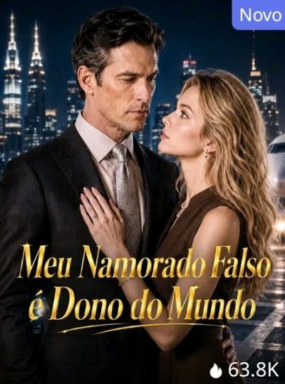 Capa da minisserie Meu Namorado Falso É Dono do Mundo