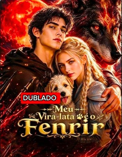 Capa da minisserie Meu Vira Lata É o Fenrir
