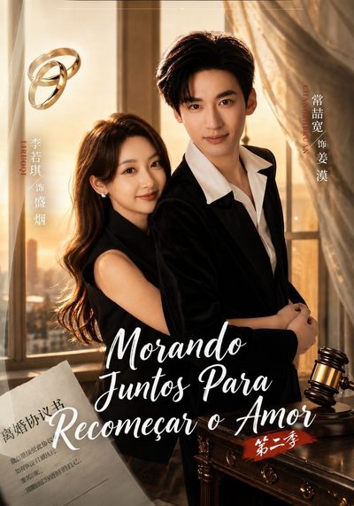 Capa da minisserie Morando Juntos para Recomeçar o Amor