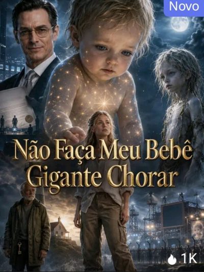 Capa da minisserie Não Faça Meu Bebê Gigante Chorar