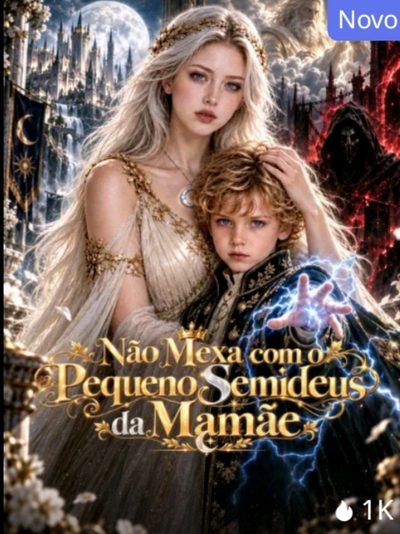 Capa da minisserie Não Mexa com o Pequeno Semideus da Mamãe