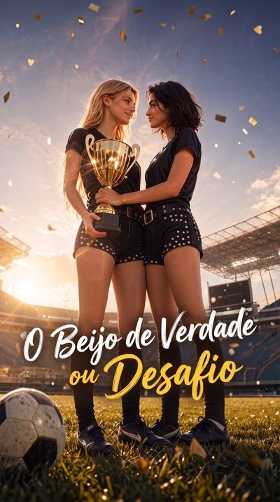 Capa da minisserie O Beijo de Verdade Ou Desafio Bl