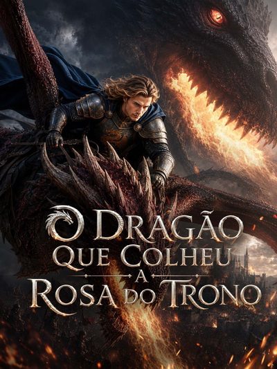 Capa da minisserie O Dragão que Colheu a Rosa do Trono -