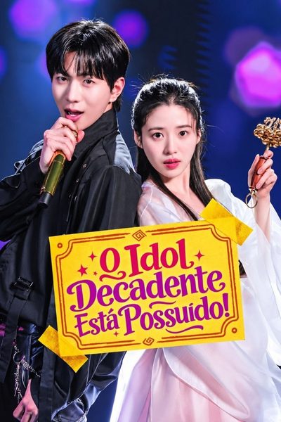 Capa da minisserie O Idolo Decadente Está Possuído!