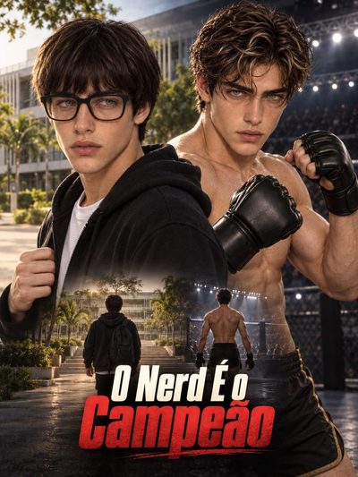 Capa da minisserie O Nerd É o Campeão -