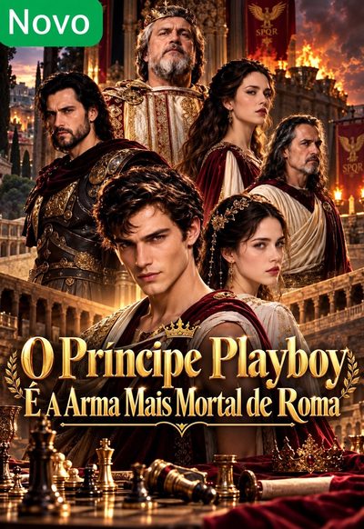 Capa da minisserie O Príncipe Mortal É a Arma Mais Mortal de Roma