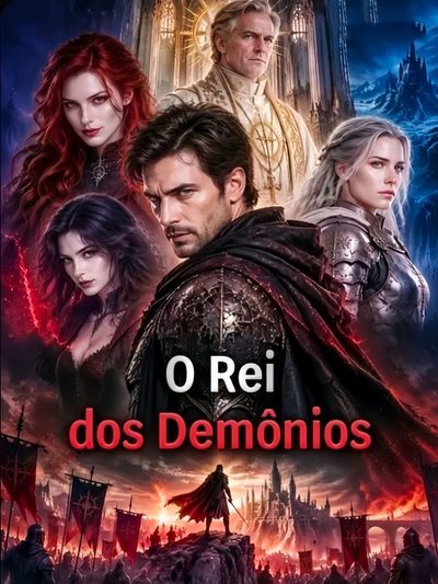 Capa da minisserie O Rei dos Demônios