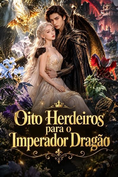 Capa da minisserie Oito Herdeiros para o Imperador Dragão