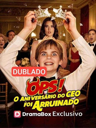 Capa da minisserie Ops! o Aniversário do Ceo Foi Arruinado