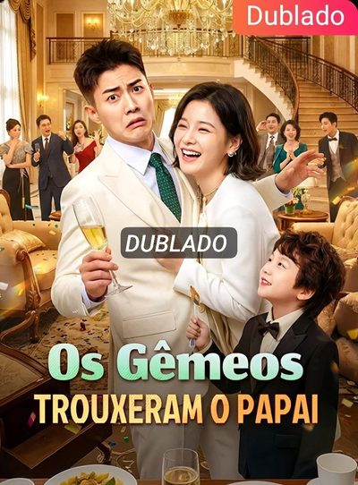 Capa da minisserie Os Gêmeos Trouxeram o Papai -