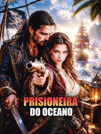 Capa da minisserie Prisioneira do Oceano