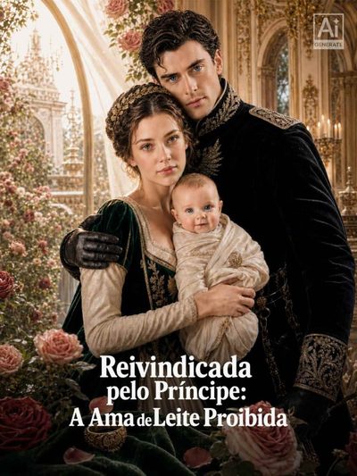 Capa da minisserie Reivindicada Pelo Príncipe: a Ama de Leite Proibida